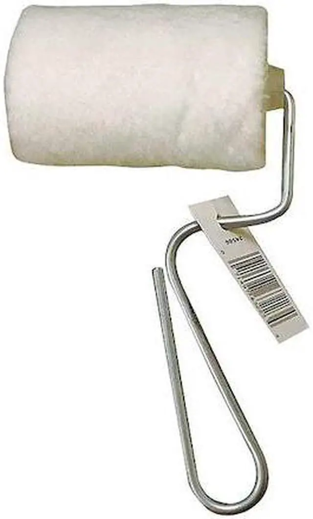 Main image of WOOSTER R172-3 Mini Paint Roller Frame & Cover, Cage, Steel Handle, 3" Rollers