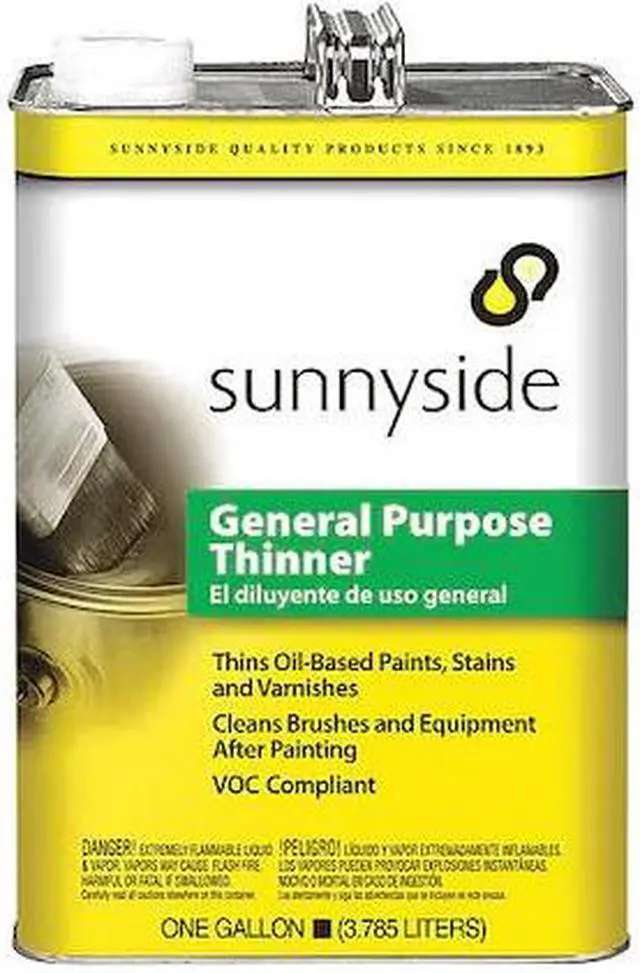 Main image of SUNNYSIDE 476G1 Paint Thinner,1 gal.,Solvent Base