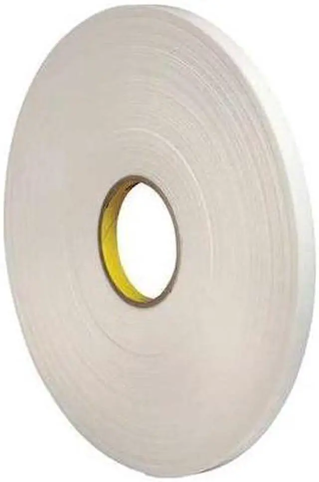 Alt view image 2 of 2 - 3M T95344621PK Double Sided Foam Tape, 1/2 x 72 yd