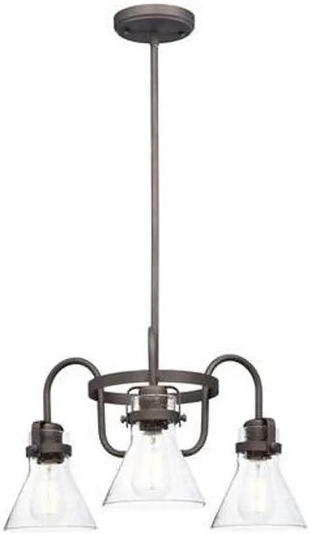 Main image of MAXIM LIGHTING 26116CDOI Seafarer 3-Light 21.5" Wide Oil Rubbed Bronze