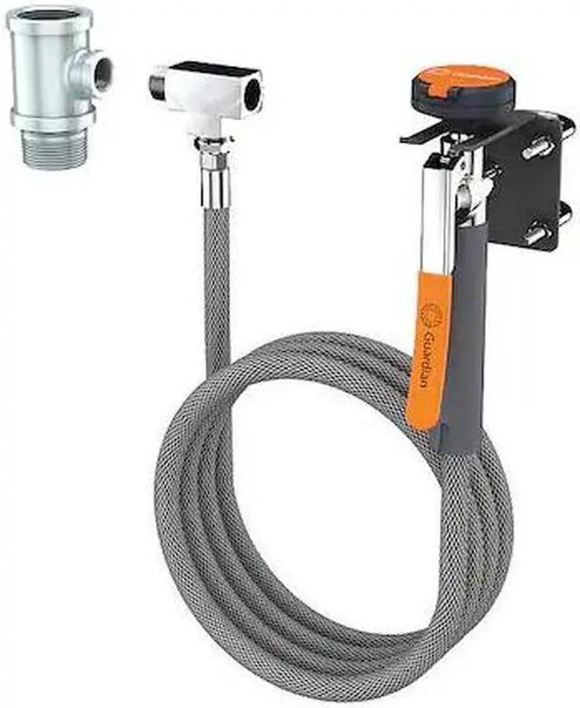 Alt view image 4 of 6 - GUARDIAN EQUIPMENT G5011 Drench Hose, Stainless Steel, Gray, For Use With,