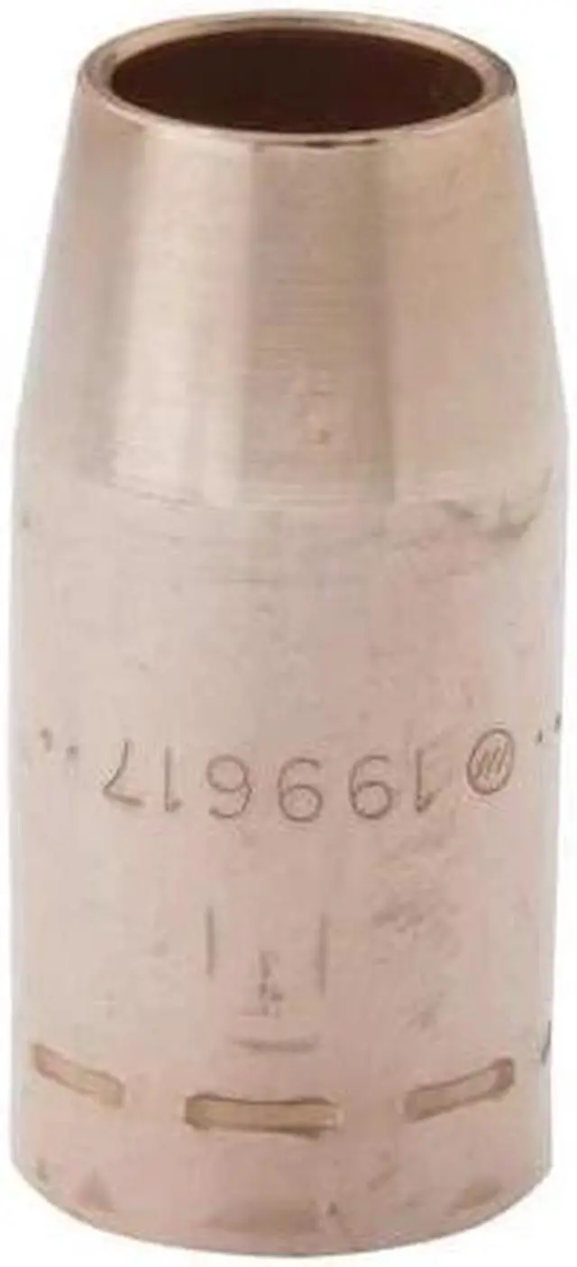 Alt view image 4 of 4 - MILLER ELECTRIC 199617 Nozzle,Straight,Orifice,3/4
