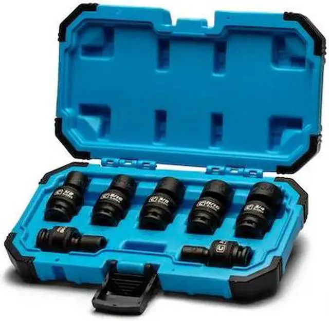 Main image of CAPRI TOOLS 5-3390 3/8 in Drive Universal Impact Socket Set, SAE, 7 pcs