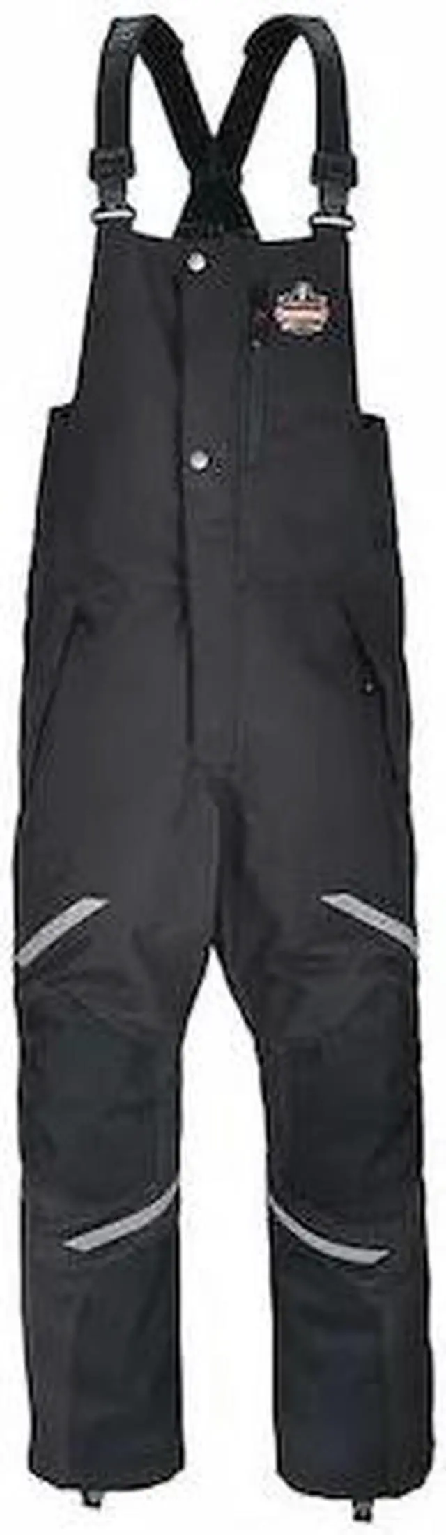 Main image of N-FERNO 6471 Thermal Bib Overalls,Black,Medium, Nylon, 37" Waist, Black, M