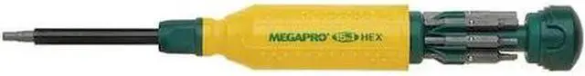 Alt view image 4 of 9 - MEGAPRO 151HX-B Hex Bit 8 1/2 in, Drive Size: 1/4 in , Num. of pieces:8