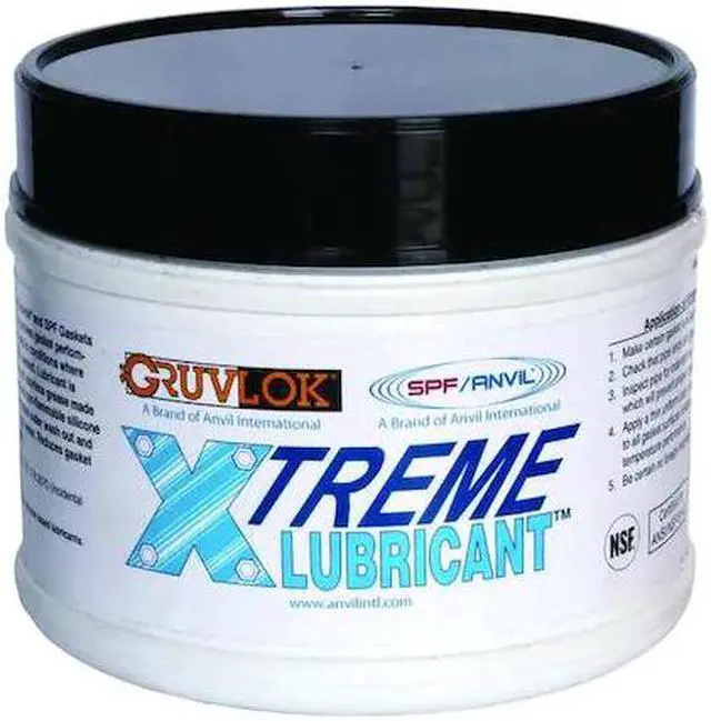 Alt view image 3 of 3 - GRUVLOK 0390163103 2.2 lb, Jar, Silicone, White