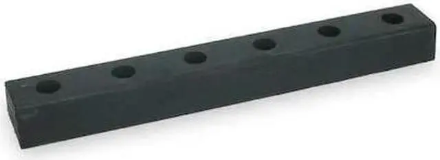 Main image of ZORO SELECT 2MYP9 Dock Bumper,30x3x4-1/2 In.,Rubber,PK2