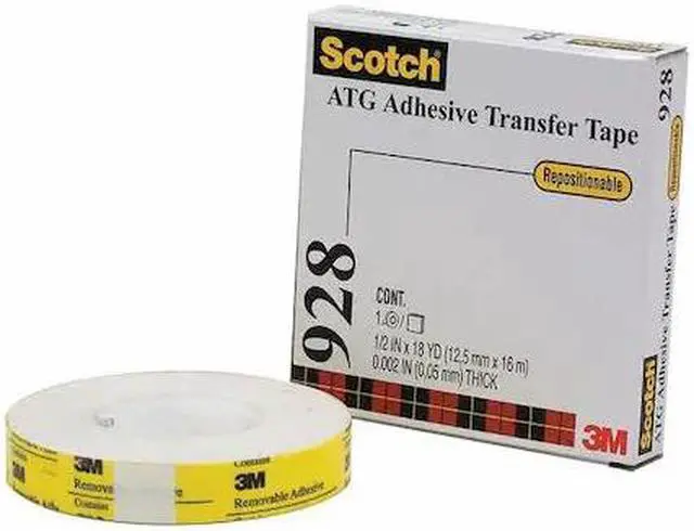 Alt view image 2 of 2 - Scotch T9649286PK Repositionable Adhesive Transfer Tape, 3/4 x 18 yd Pack of 6
