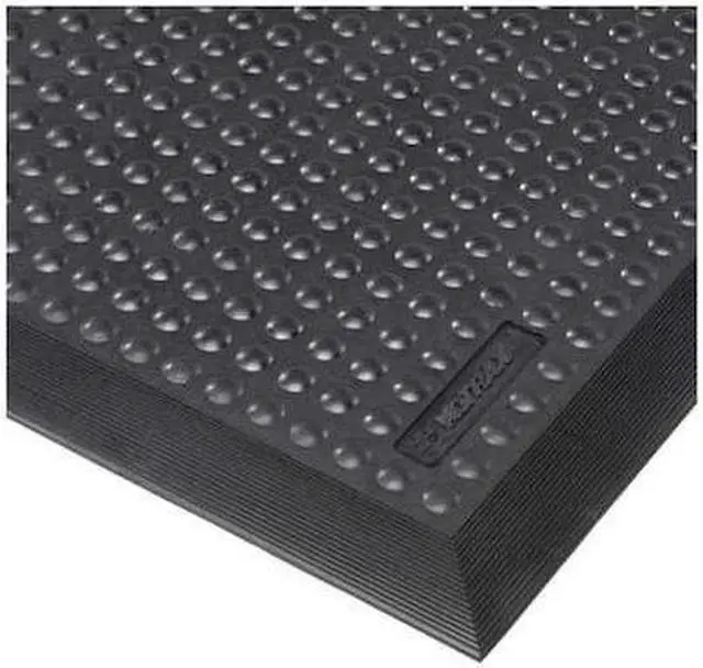 Main image of CONDOR 38HW81 Static Dissipative Mat, Black, 2 ft. W x 3 ft. L, 5/8" Thick