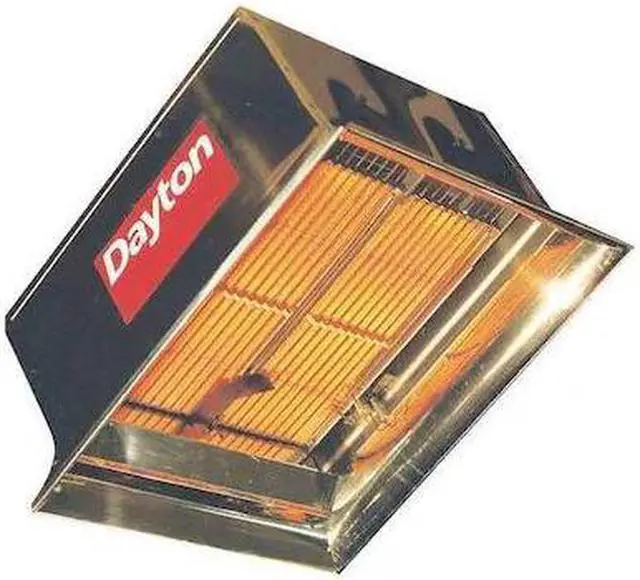 Main image of DAYTON 3E461 Gas Infrared Flat Panel Heater, LP, 60,000 BtuH Input, 22 1/2 in H