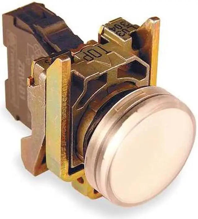 Alt view image 2 of 2 - SCHNEIDER ELECTRIC XB4BVG1 Pilot Light Complete,White,LED