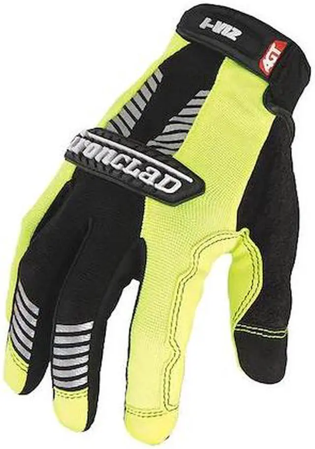 Alt view image 2 of 5 - IRONCLAD PERFORMANCE WEAR IVG2-06-XXL I-Viz(R) Hi-Vis Mechanics Gloves,