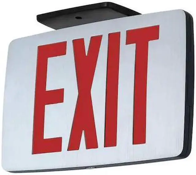 Alt view image 2 of 6 - Hubbell Lighting - Compass Ext Sgn,Alum,Blac,11 39/64in,1W  CCEDRE