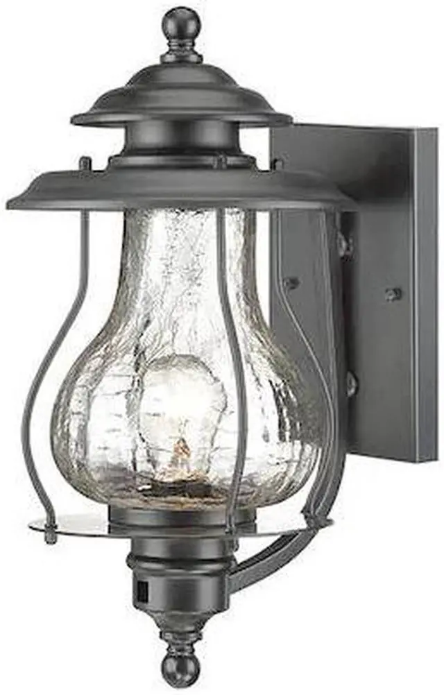 Main image of ACCLAIM LIGHTING 8201BK Wall Light,Matte Black,1-Light