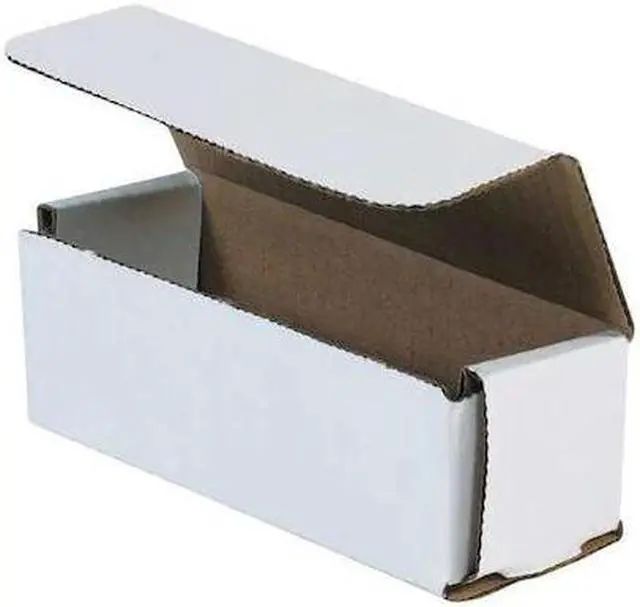 Main image of PARTNERS BRAND M622 Corrugated Mailers, 6" x 2" x 2", White, 50/Bundle