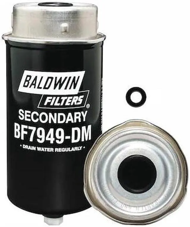Main image of BALDWIN FILTERS BF7949-DM Fuel Filter, 7 11/32 in Length,3 5/16 in Outside Dia