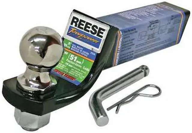 Alt view image 7 of 7 - Reese Ball Mount Kit,  Class III,  6000 lb. Black  21536