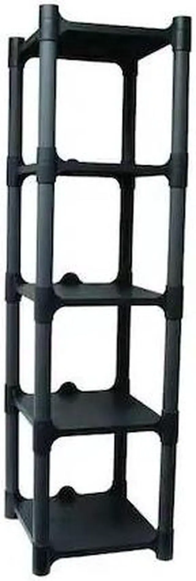 Main image of TOUGH GUY 190165 Freestanding Plastic Shelving, Open Style, 15 in D, 13 in W,