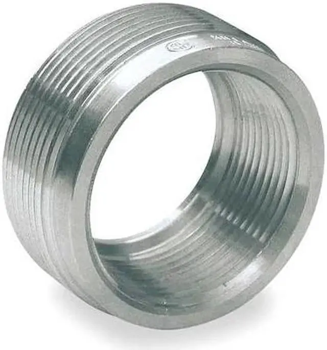 Alt view image 2 of 2 - HUBBELL KILLARK R-65 IMC Reducing Bushing, 2 in x 1-1/2 in, Threaded, Aluminum,