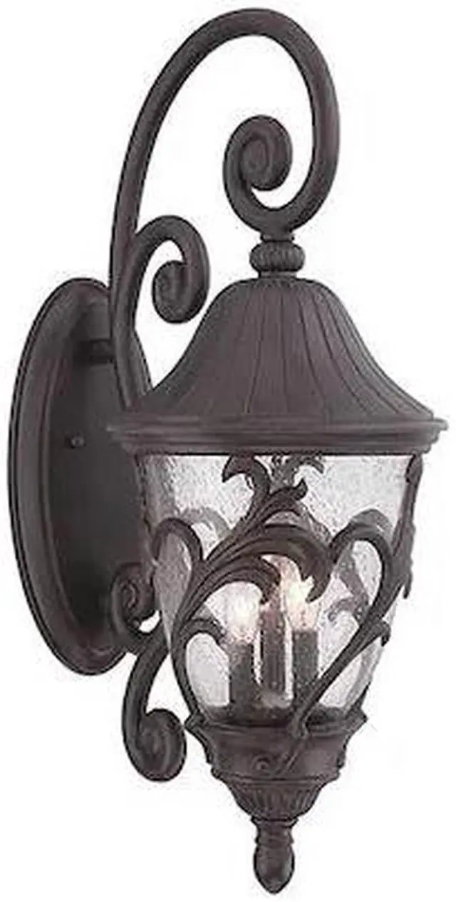 Main image of ACCLAIM LIGHTING 39222BC Wall Light,Black Coral,3-Light