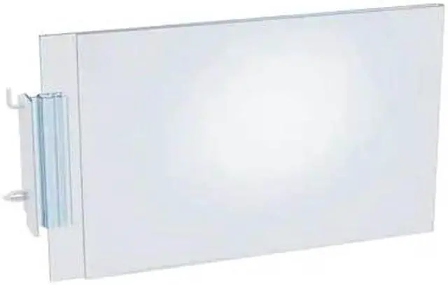 Alt view image 2 of 3 - Azar Double-Sided Sign Holder with Pegboard Grippers 5.5" H x 8.5" W Acrylic 10 per pack (103327)