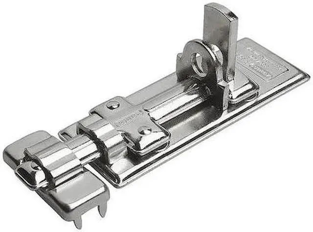 Alt view image 2 of 2 - Abus Slide Bolt Hasp,Fixed,Hardened Steel  300/100
