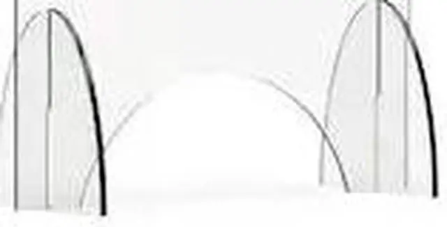 Main image of ROSSETO SERVING SOLUTIONS AG015 Avant Guarde 24x40 Acrylic Sneeze Guard with