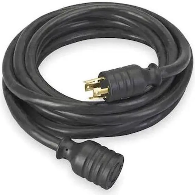 Alt view image 3 of 4 - RELIANCE CONTROLS PC3020 Generator Power Cord, 20 Ft