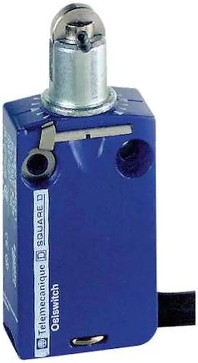 Alt view image 2 of 2 - TELEMECANIQUE SENSORS XCMD2102L5 Limit Switch, Plunger, Roller, 1NC/1NO, 6A at