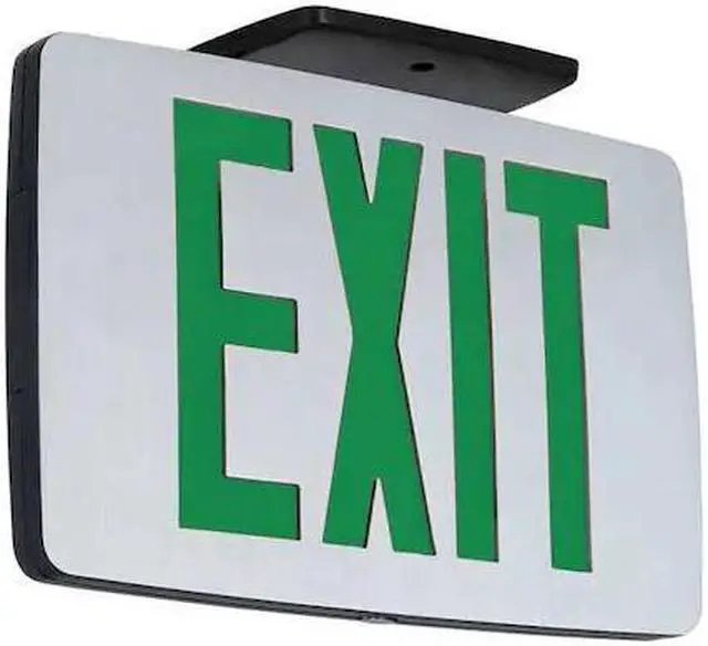 Alt view image 3 of 5 - Hubbell Lighting - Compass Ext Sgn,Alum,Blk,11 39/64in,1W  CCESGE