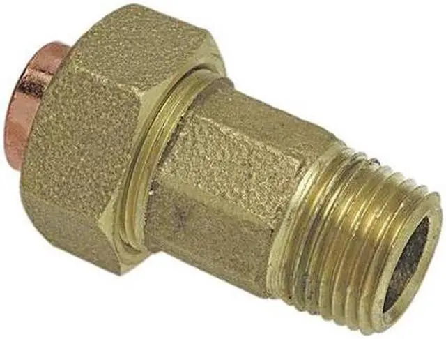 Main image of NIBCO 7334-LF 3/8 Union,Low-Lead Cast Bronze,C x MNPT
