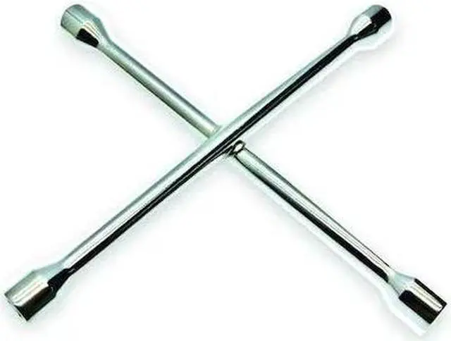Alt view image 2 of 2 - WESTWARD 2HLA8 Lug Nut Wrench,4 Way,L 14 In