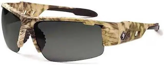 Alt view image 2 of 4 - DAGR Polarized Smoke Lens Kryptek Highlander Safety Glasses