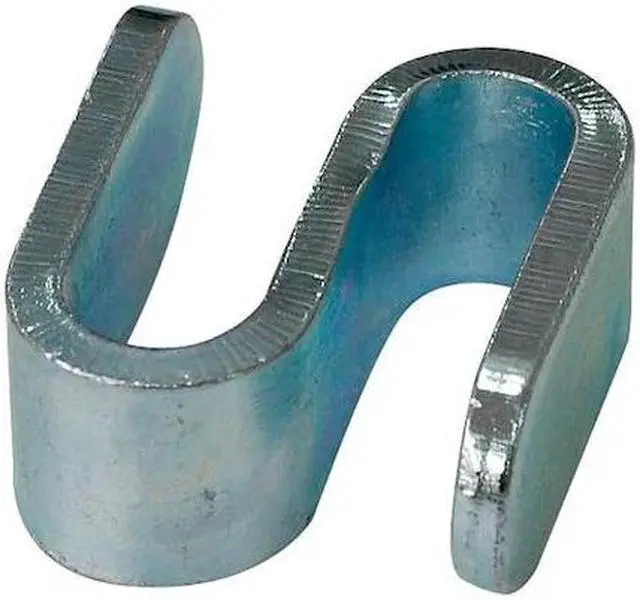 Main image of ZORO SELECT 5GRP9 Shelf S Hook,1-5/16",Chrome, 8PPK