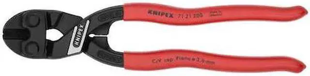 Alt view image 2 of 7 - Knipex Mini Bolt Cutter,Steel,8 In. L HAWA 71 21 200 SBA