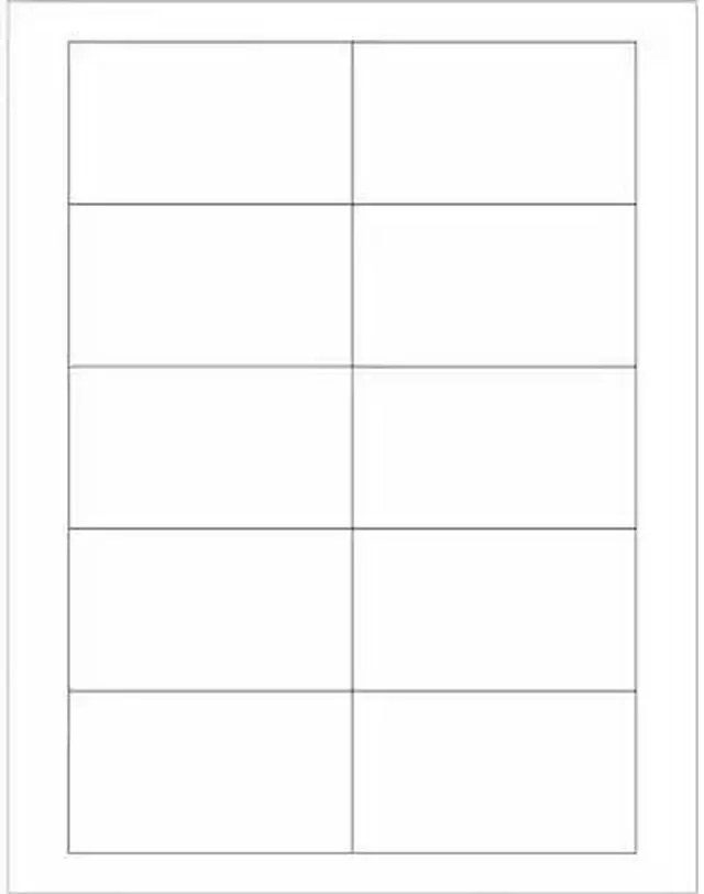Alt view image 2 of 2 - Tape Logic LL118 3.5 x 2 in. White Rectangle Laser Labels - Pack of 1000