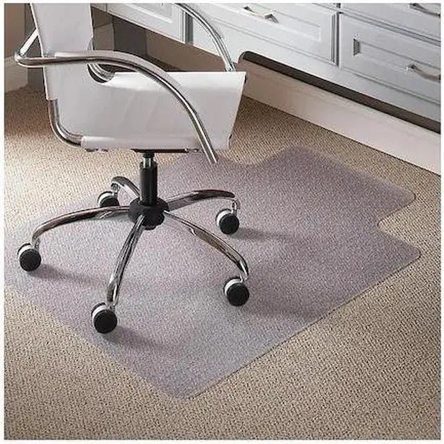Main image of ES Robbins 120123 AnchorBar Task Series Value Chair Mat for Carpet- Lip- 45w x 53l- Clear