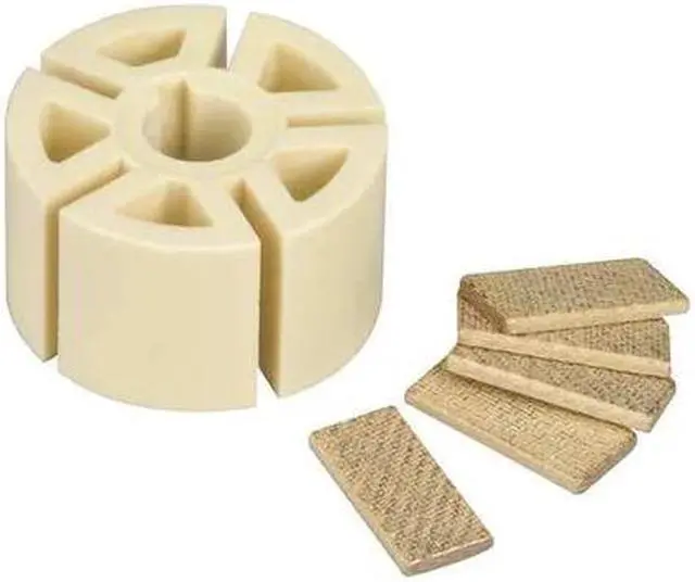 Alt view image 3 of 3 - Vane Rotor Set,Replacement DYNABRADE 57113