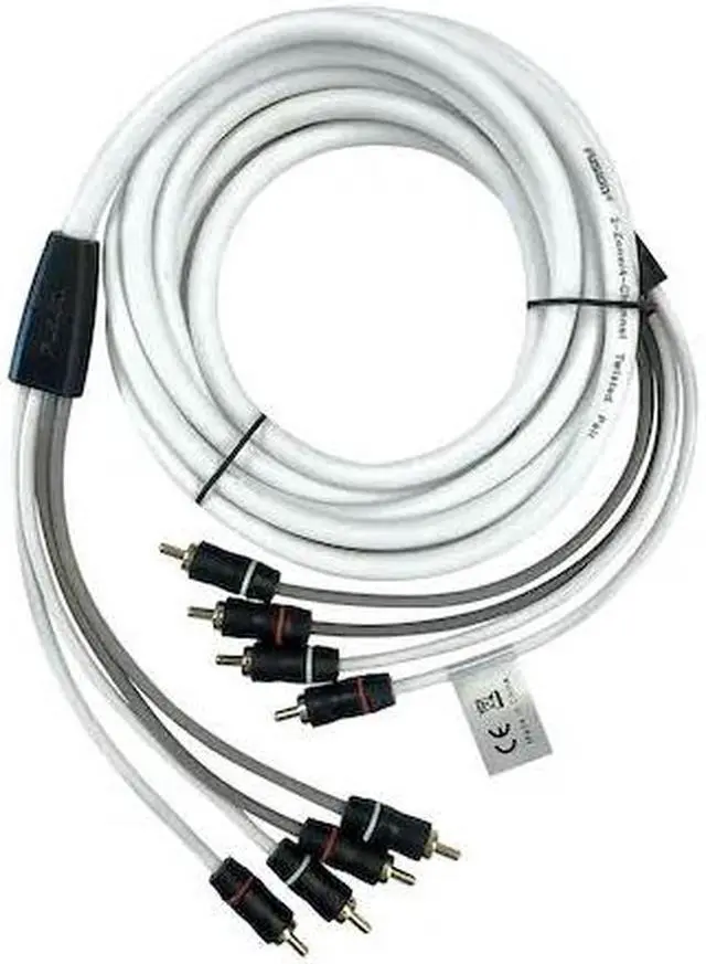 Alt view image 7 of 9 - FUSION EL-FRCA6 6' Standard 4-Way RCA Cable