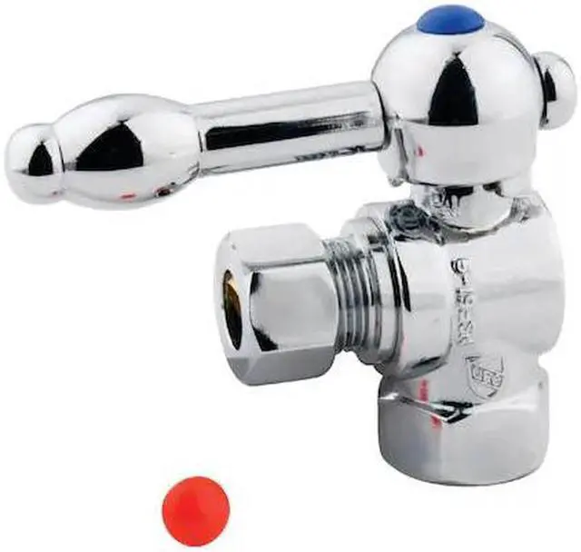 Main image of VINTAGE CC33101KL CC33101KL 3/8" IPS X 3/8" OD Comp Angle Stop