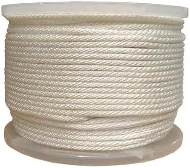 Main image of ZORO SELECT 20TL67 Rope,3/16 in. x 500 ft.,Solid Braided