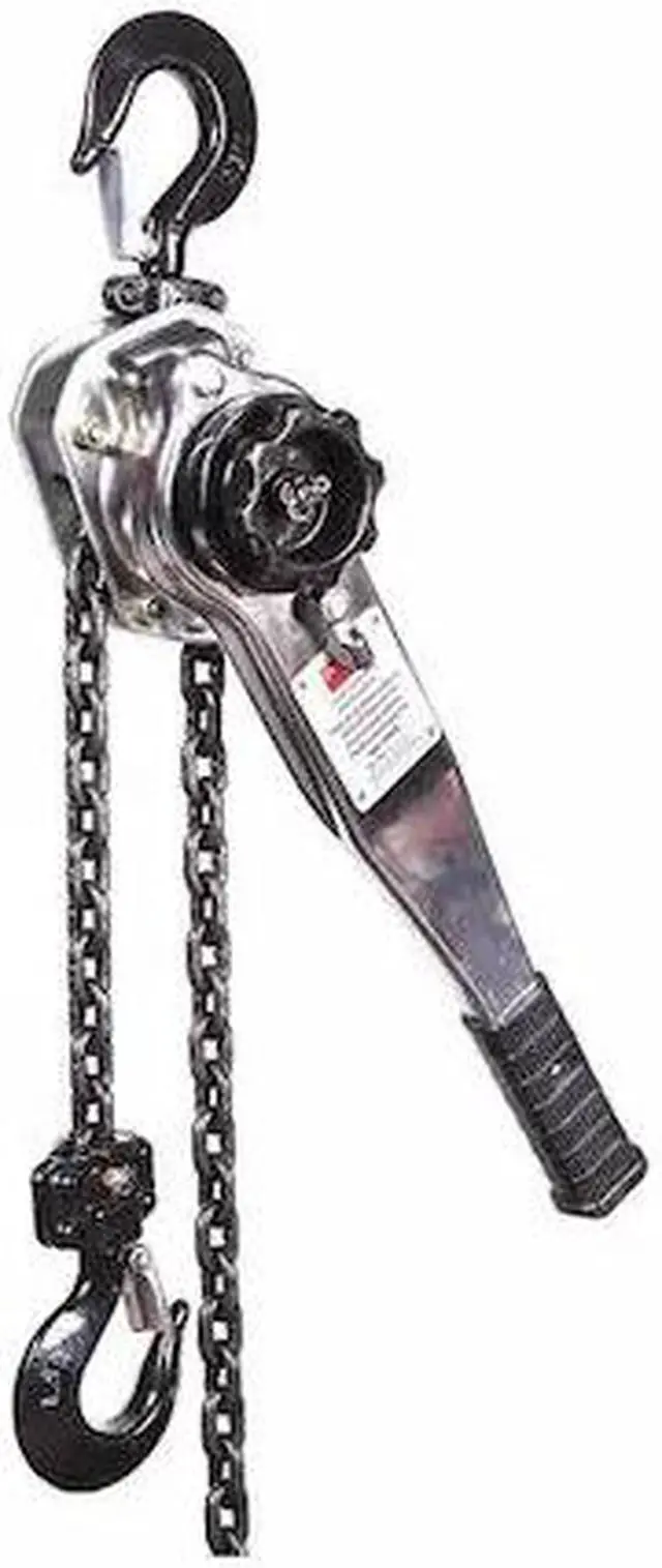 Alt view image 2 of 2 - Hoist, Chain, 1 1/2T, 5Ft Lift, Rated 73Lb