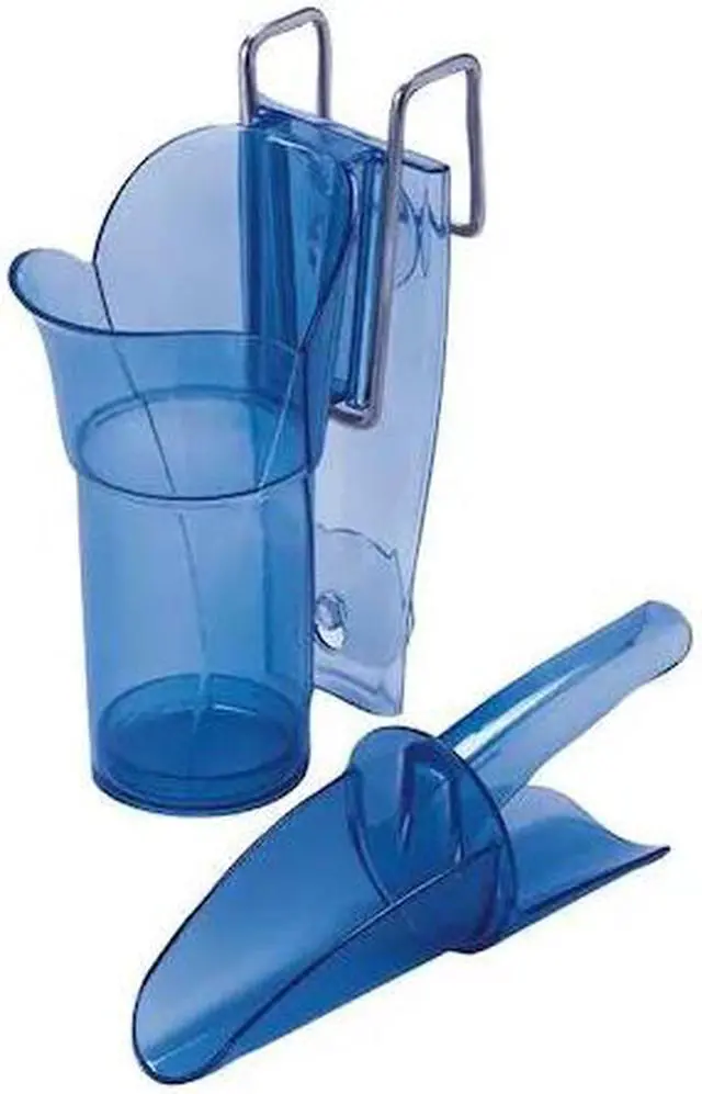 Alt view image 2 of 7 - SAN JAMAR SI7000GR Ice Scoop and Holder,12 to 16 oz.
