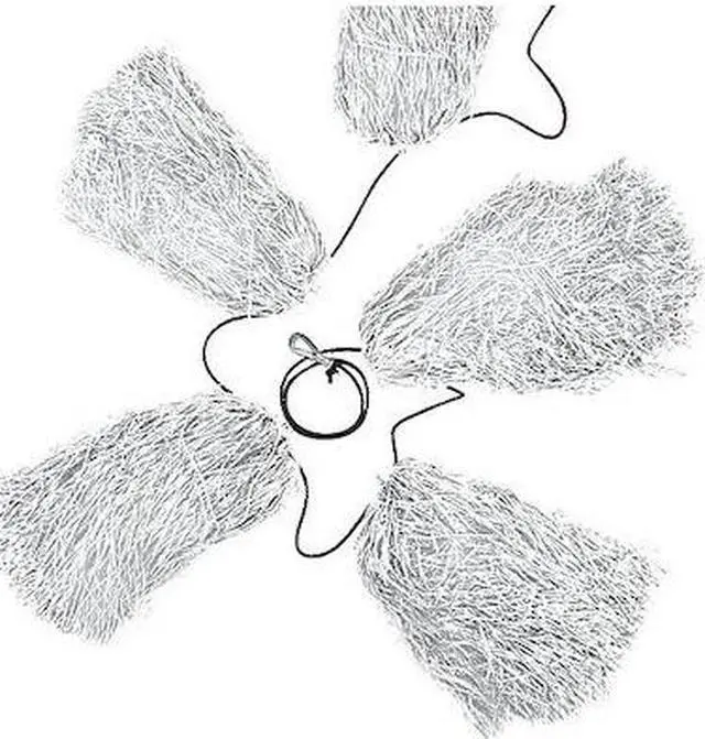 Main image of SPILLTECH APMPM-R Pom Poms,White,Polypropylene,18" L,18" W