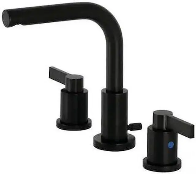 Alt view image 2 of 6 - Fauceture FSC8950NDL 8 in. Widespread Bathroom Faucet, Matte Black