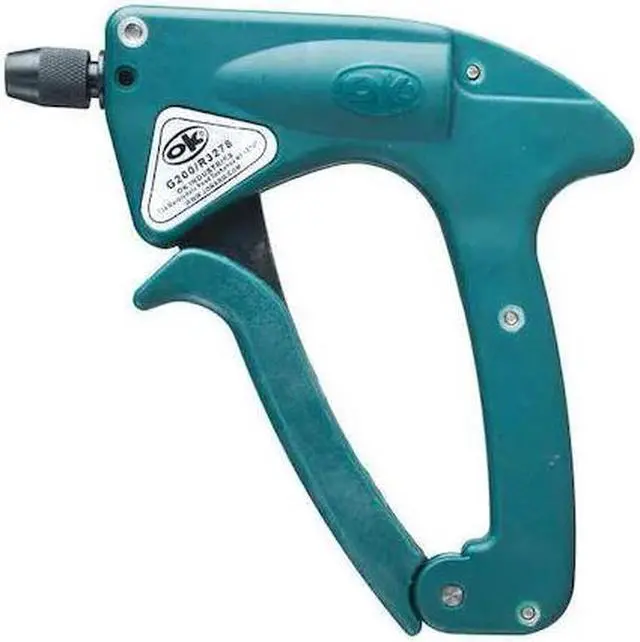 Main image of OK INDUSTRIES G200/R3278 Wire Wrap Tool,Green,18-32 AWG,Manual