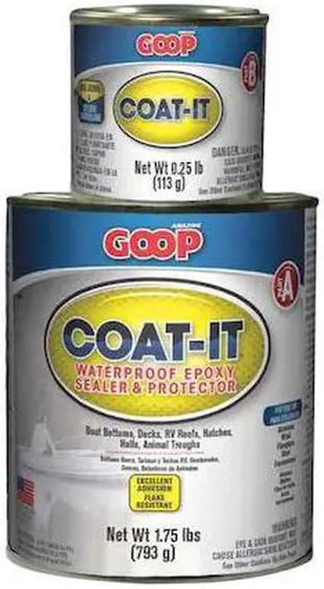 Alt view image 2 of 2 - Epoxy Sealer,Black,Container Can,2 lb. AMAZING GOOP 5400040G