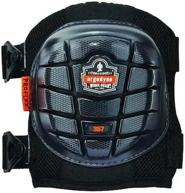Alt view image 3 of 7 - ProFlex 357 Short Cap Lightweight Gel Knee Pad - Black