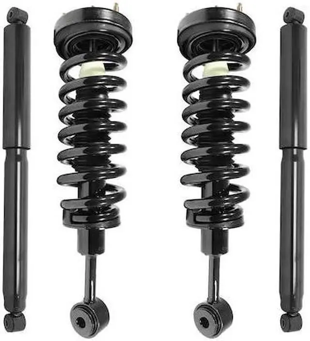 Alt view image 2 of 2 - Unity Automotive 4-11204-252110-001 Fnt & Rr Complete Strut Assembly Shock Kit For 2004-2008 Ford F-150, 2006-2008 Lincoln Mark LT