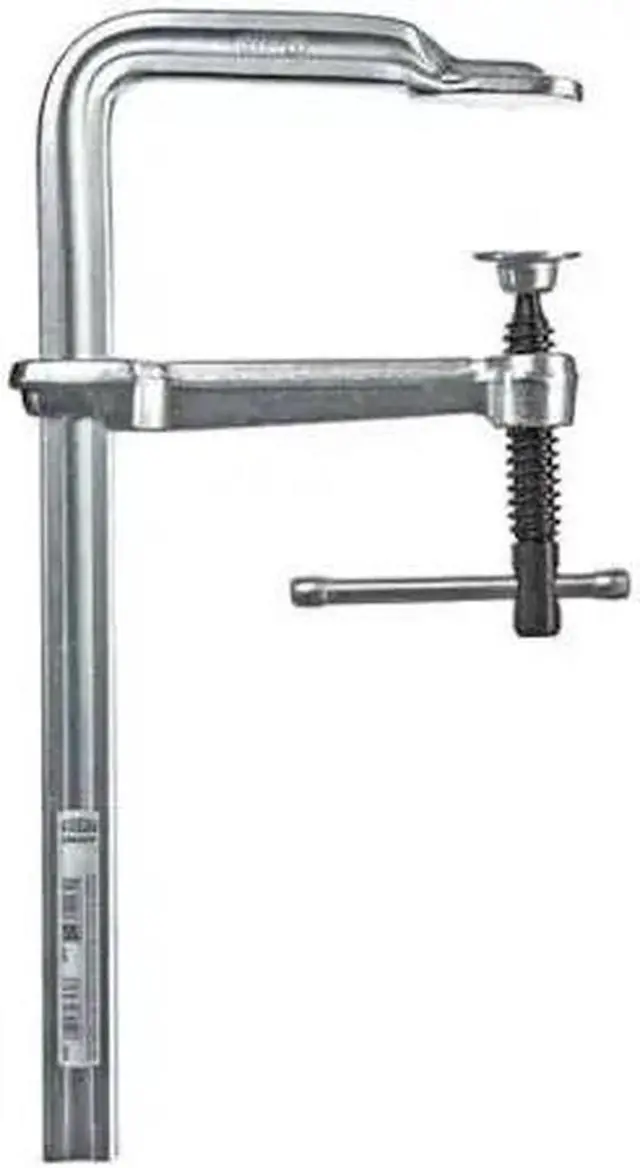 Alt view image 4 of 6 - BESSEY GS20K 8 in Bar Clamp, Tempered Drop-Forged Steel Handle and 4 in Throat